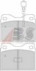 TALBO 424504 Brake Pad Set, disc brake